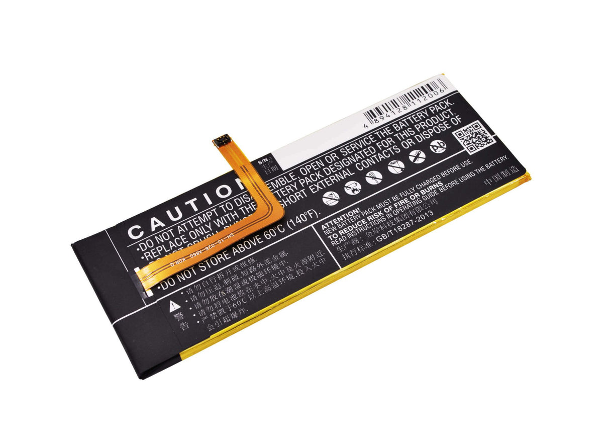 3.8V, Li-Polymer, 2600mAh, SmartPhone battery fits Ebest, Eb-dcn (a860), U5483, 9.88Wh Mobile, SmartPhone Cameron Sino Technology Limited (Suspended)