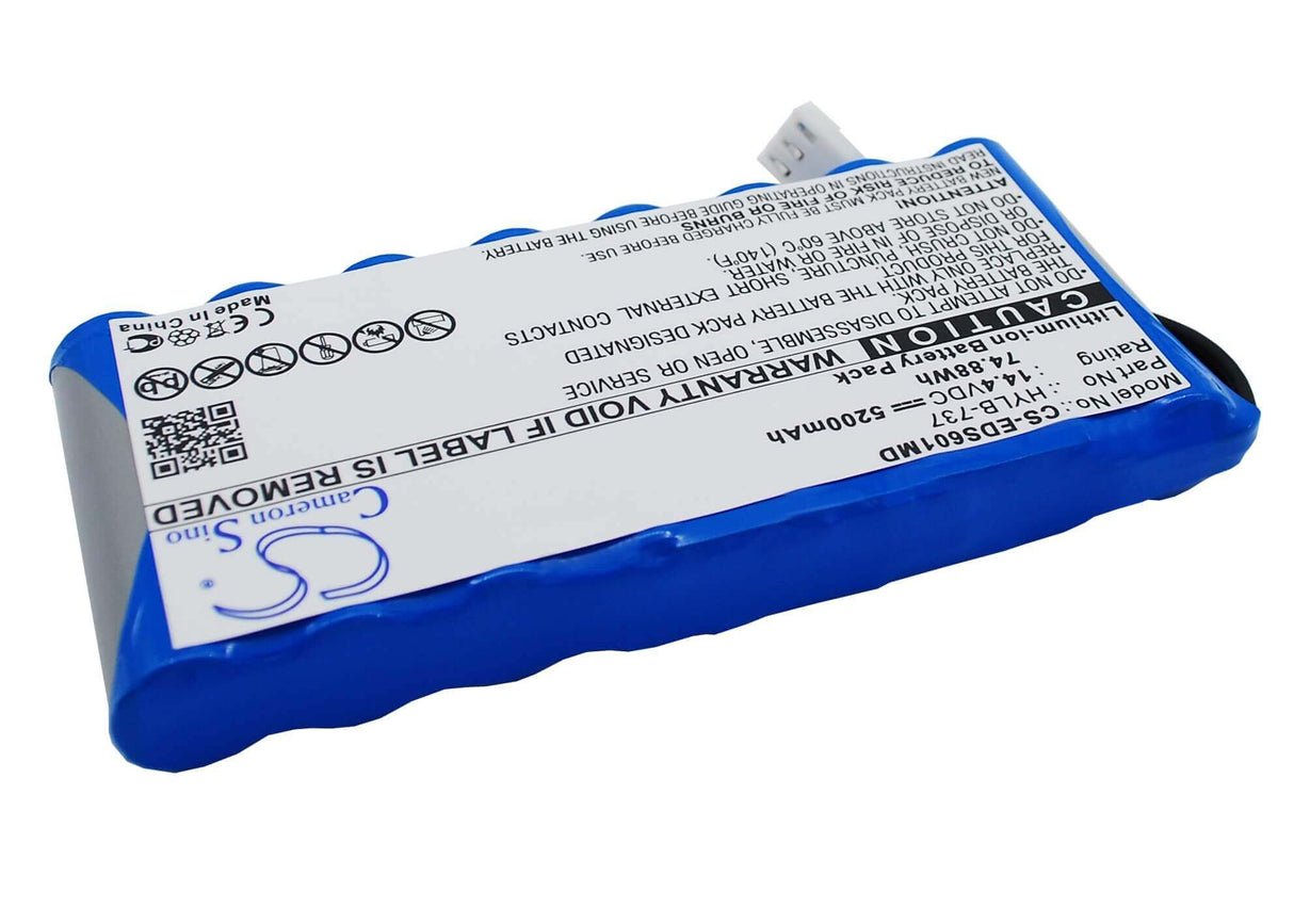 14.4V, Li-ion, 5200mAh, Medical battery fits Spacelabs, Edan, Burdick, 019-0779-00, Se-1200 Express Ekg, 74.88Wh Medical Cameron Sino Technology Limited (Medical)