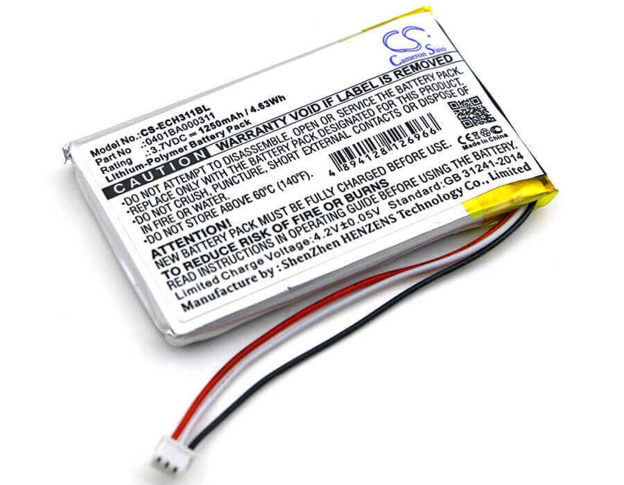 Crane Remote Battery For Elca, Evo, Mago-evo, Mito-vetta 3.7v, 1250mah - 4.63wh Crane Remote Control Cameron Sino Technology Limited