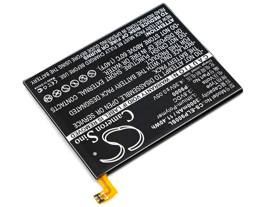 3.8V, Li-Polymer, 3000mAh, SmartPhone battery fits Elephone, P9000, P9000, P9000 Dual Sim Lte, 11.4Wh Mobile, SmartPhone Cameron Sino Technology Limited (Smartphone)