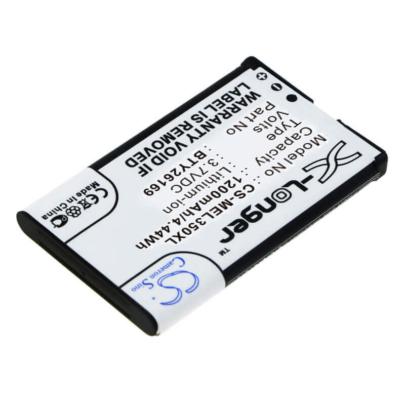 3.7V, Li-ion, 1200mAh, SmartPhone battery fits Emporia, Mobistel, Elson, Bty26169, El350, El350 Dual, 4.44Wh Mobile, SmartPhone Cameron Sino Technology Limited (Smartphone)