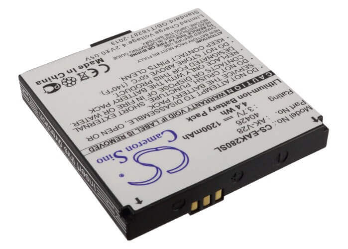 3.7V, Li-ion, 1200mAh, SmartPhone battery fits Emporia, 40426, Ak-v28, Ak-v29, 4.44Wh Mobile, SmartPhone Cameron Sino Technology Limited (Smartphone)