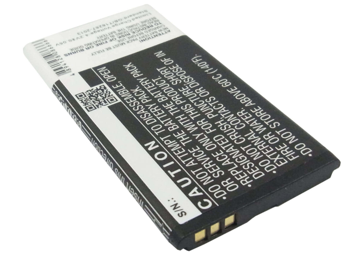 3.7V, Li-ion, 1000mAh, SmartPhone battery fits Emporia, Ak-c160, C160, C160_001_rd, 3.7Wh Mobile, SmartPhone Cameron Sino Technology Limited (Suspended)