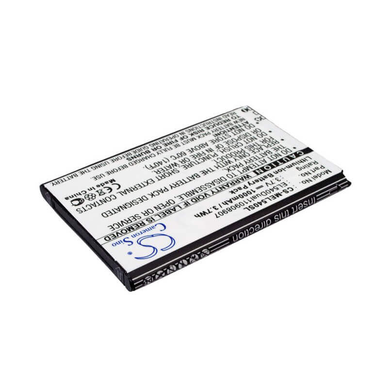 3.7V, Li-ion, 1000mAh, PDA battery fits Mobistel, Emporia, Bty26175mobistel/std, El540, El540dual, 3.7Wh PDA, Pocket PC Cameron Sino Technology Limited