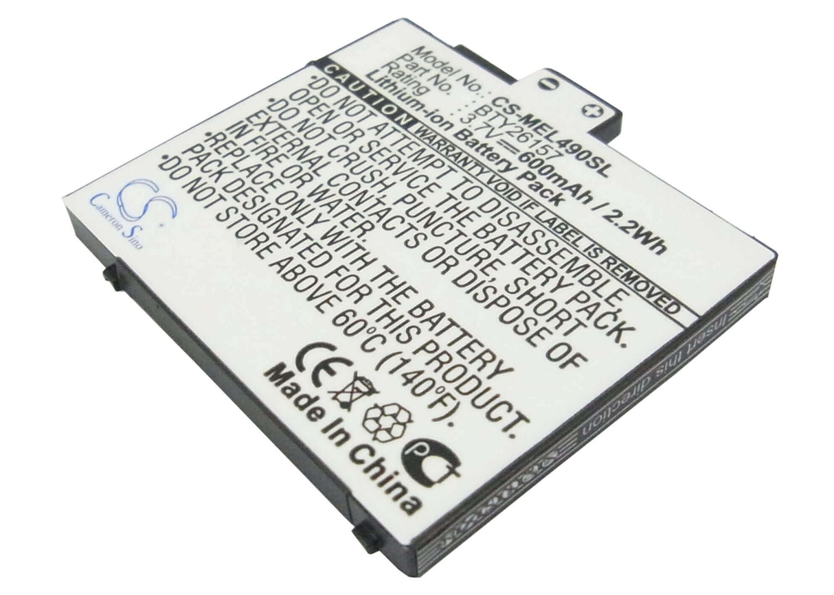 3.7V, Li-ion, 600mAh, SmartPhone battery fits Emporia, Bty26157, Elson El490, 2.22Wh Mobile, SmartPhone Cameron Sino Technology Limited (Suspended)