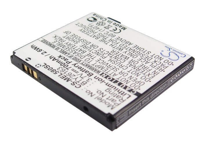 3.7V, Li-ion, 700mAh, SmartPhone battery fits Emporia, Mobistel, Bty26163, Elson El580, 2.59Wh Mobile, SmartPhone Cameron Sino Technology Limited (Smartphone)