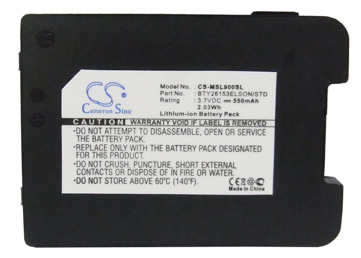 3.7V, Li-ion, 550mAh, SmartPhone battery fits Emporia, Bty26153elson/std, Elson Sl900, Elson Sl900a, 2.04Wh Mobile, SmartPhone Cameron Sino Technology Limited (Smartphone)