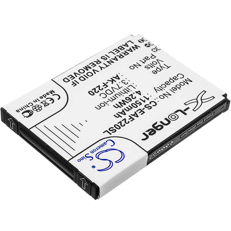 3.7V, Li-ion, 1150mAh, SmartPhone battery fits Emporia, Tiptel, Ak-f220, F220, Flip Basic, 4.26Wh Mobile, SmartPhone Cameron Sino Technology Limited (Smartphone)