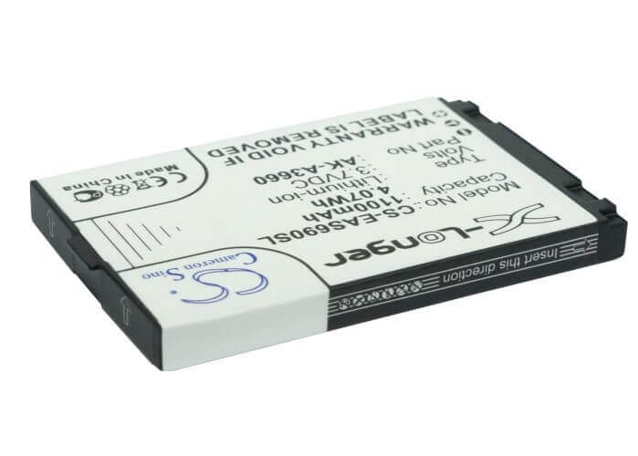 3.7V, Li-ion, 1100mAh, SmartPhone battery fits Emporia, Ak-a3660, A3690, Safetyplus, 4.07Wh Mobile, SmartPhone Cameron Sino Technology Limited (Smartphone)