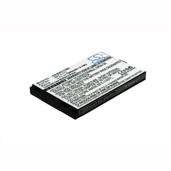 3.7V, Li-ion, 1000mAh, SmartPhone battery fits Emporia, Bat-c110, C131, Telme C131, 3.7Wh Mobile, SmartPhone Cameron Sino Technology Limited (Smartphone)