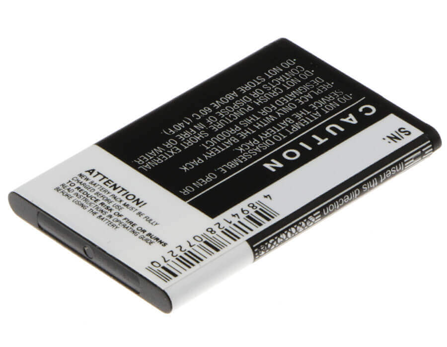 3.7V, Li-ion, 900mAh, SmartPhone battery fits Easyfone, Vienod, Artfone, Texet, Brondi, Bea-fon, B111, C3, Cf241a, 3.33Wh Mobile, SmartPhone Cameron Sino Technology Limited (Smartphone)