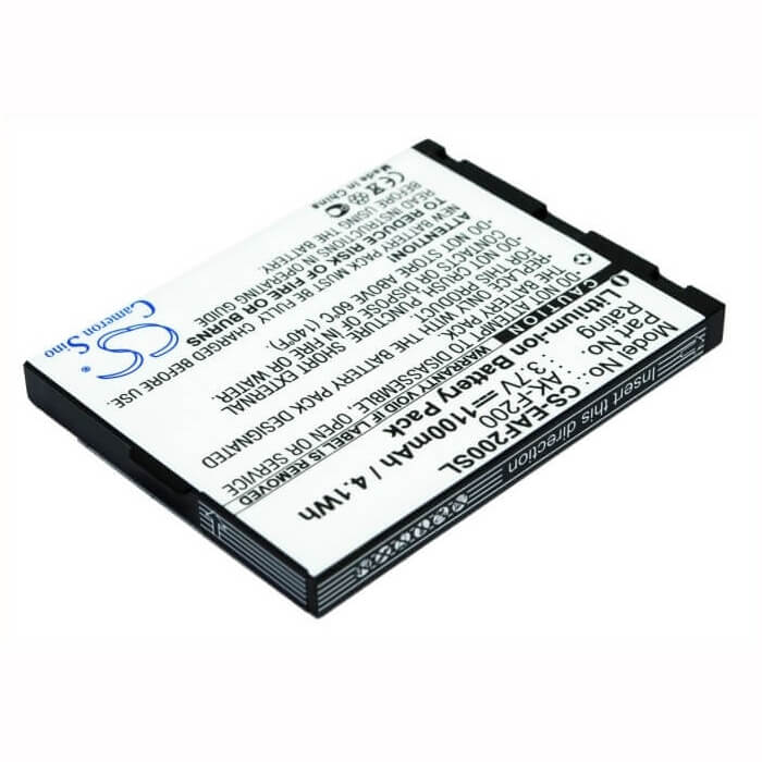 3.7V, Li-ion, 1100mAh, SmartPhone battery fits Emporia, Ak-f200, F200, F210, 4.07Wh Mobile, SmartPhone Cameron Sino Technology Limited (Suspended)