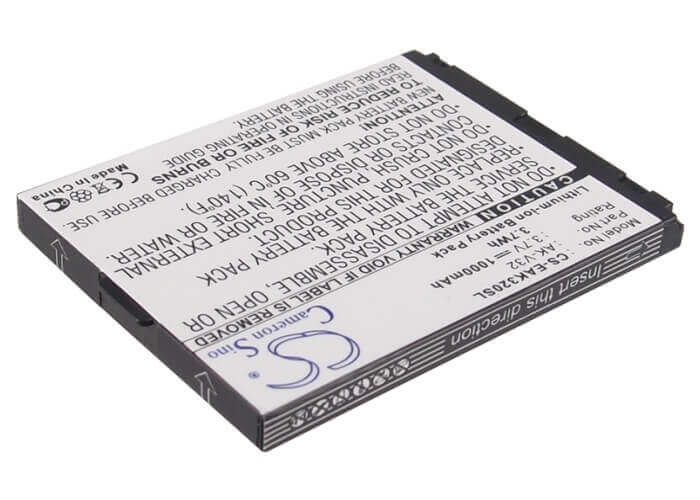 3.7V, Li-ion, 1000mAh, SmartPhone battery fits Emporia, Ak-v32, Click, Click V32, 3.7Wh Mobile, SmartPhone Cameron Sino Technology Limited (Smartphone)