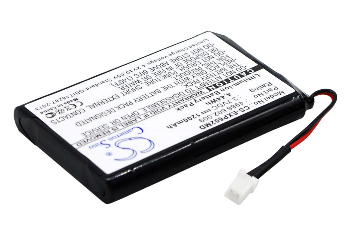 3.7V, Li-ion, 1200mAh, Medical battery fits Eppendorf, 22462407, Multipette E3, Multipette E3x, 4.44Wh Medical Cameron Sino Technology Limited (Medical)