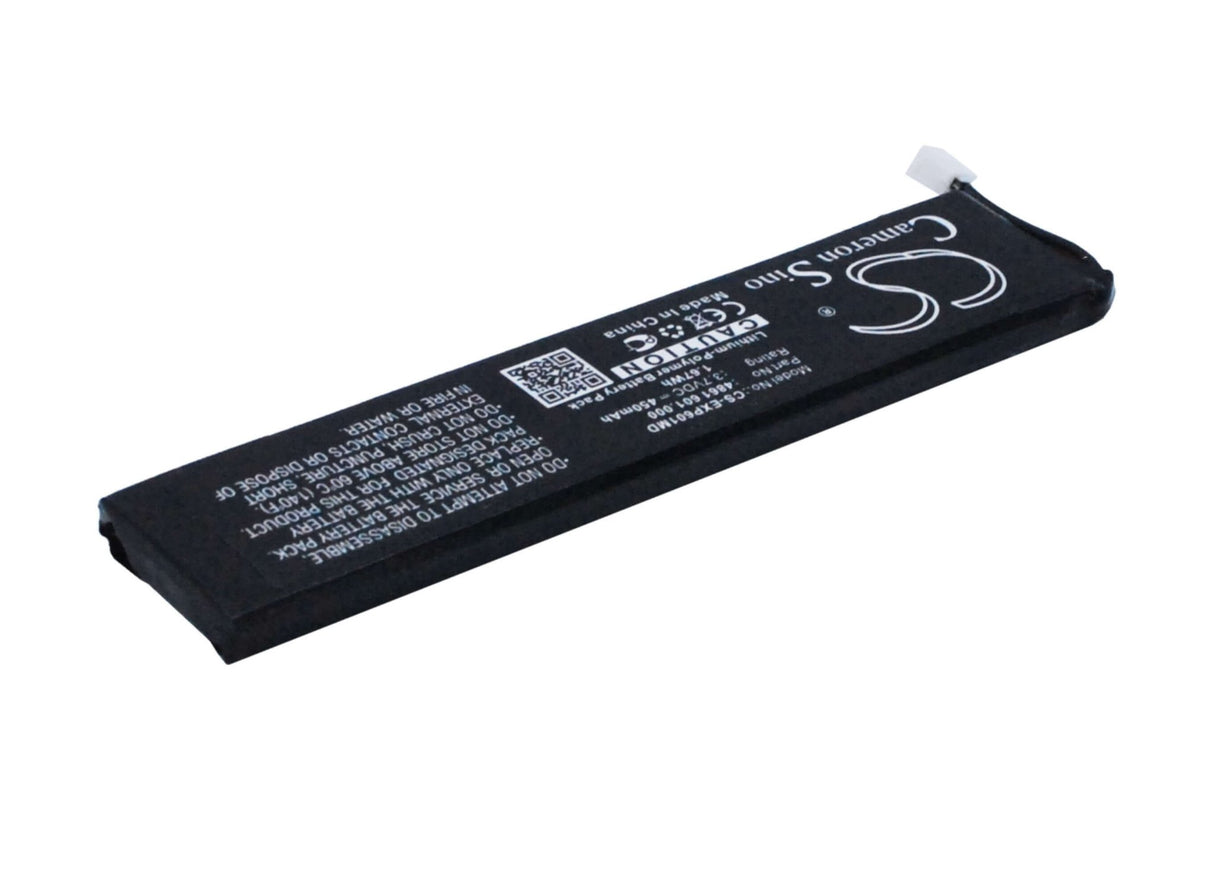 3.7V, Li-Polymer, 450mAh, Medical battery fits Eppendorf, 4861 601.000, Xplorer, Xplorer Plus, 1.67Wh Medical Cameron Sino Technology Limited (Medical)