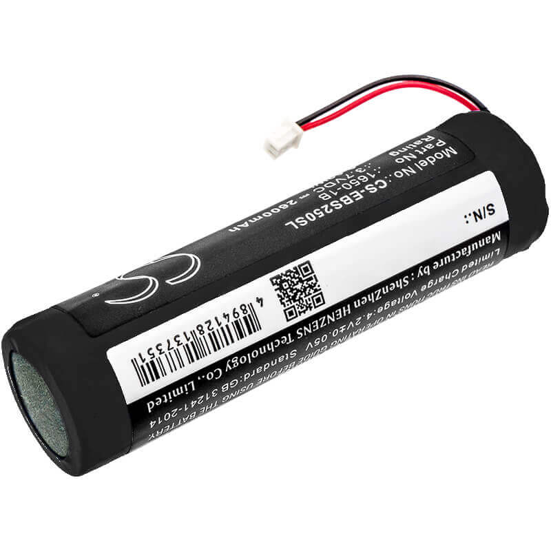 3,7V, Li-ion, 2600mAh, Batterie d'équipement compatible avec Eschenbach, 1650-1b, SmartLux, Smartlux 2.5, 9,62Wh Équipement, Enquête, Test Cameron Sino Technology Limited