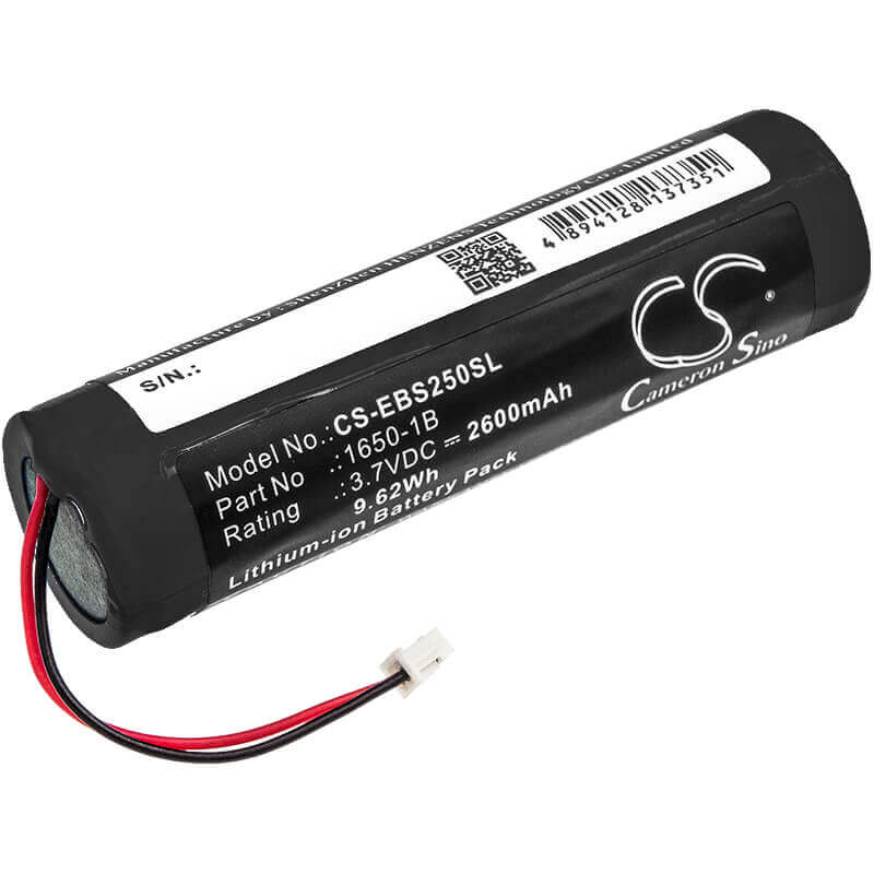 3,7V, Li-ion, 2600mAh, Batterie d'équipement compatible avec Eschenbach, 1650-1b, SmartLux, Smartlux 2.5, 9,62Wh Équipement, Enquête, Test Cameron Sino Technology Limited