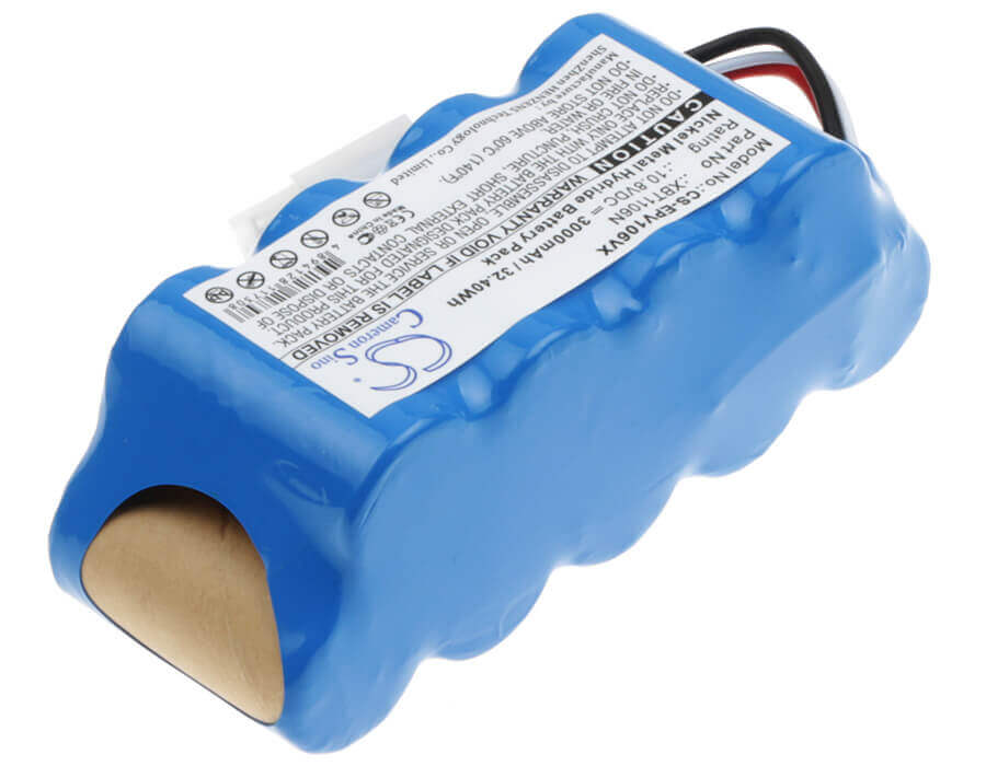 10.8V, Ni-MH, 3000mAh, Vacuum battery fits Shark, Euro Pro, Shark Navigator Sv116n Freesty, Sv1106n, 32.40Wh Vacuum Cameron Sino Technology Limited