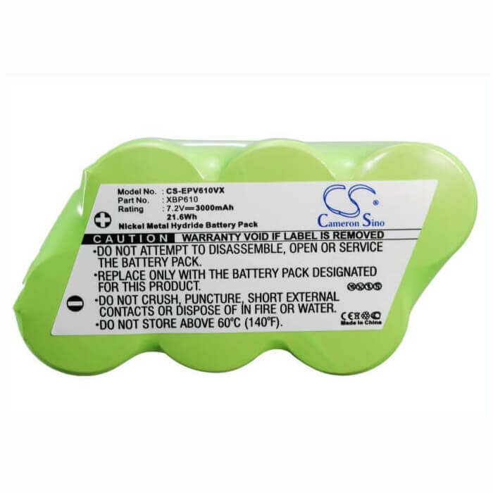 Vacuum Battery For Euro Pro Shark Uv610, Shark Uv610bl, Shark Uv610c 7.2v, 3000mah - 21.60wh Vacuum Cameron Sino Technology Limited