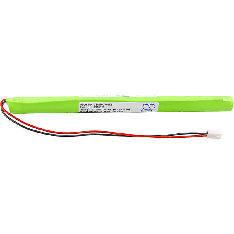 4.8V, Ni-MH, 1800mAh, Batterie d'éclairage de secours compatible avec Evenlite, Corun, B310011, 8.64Wh Éclairage de secours Cameron Sino Technology Limited