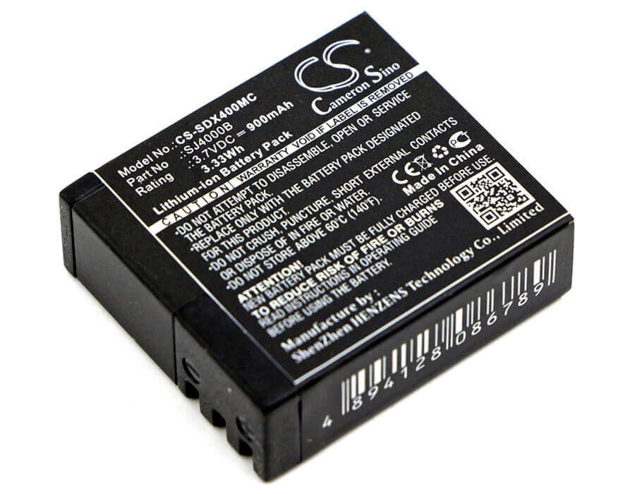 Camera Battery For Evolveo Sportcam A8 3.7v, 900mah - 3.33wh Camera Cameron Sino Technology Limited (Camera)
