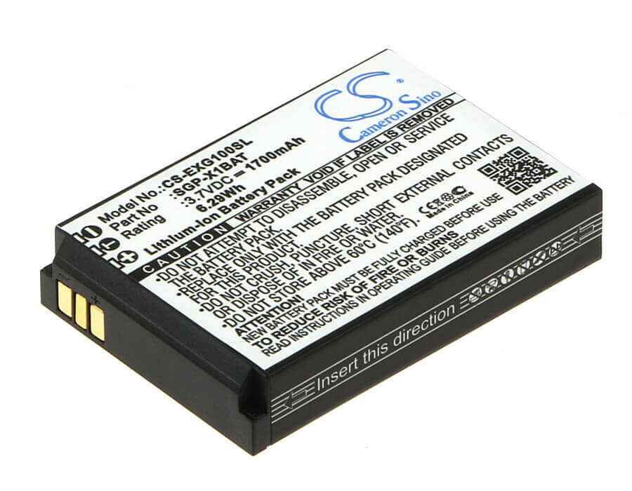 3.7V, Li-ion, 1700mAh, SmartPhone battery fits Evolveo, Sgp-x1bat, Strongphone X1, 6.29Wh Mobile, SmartPhone Cameron Sino Technology Limited (Smartphone)