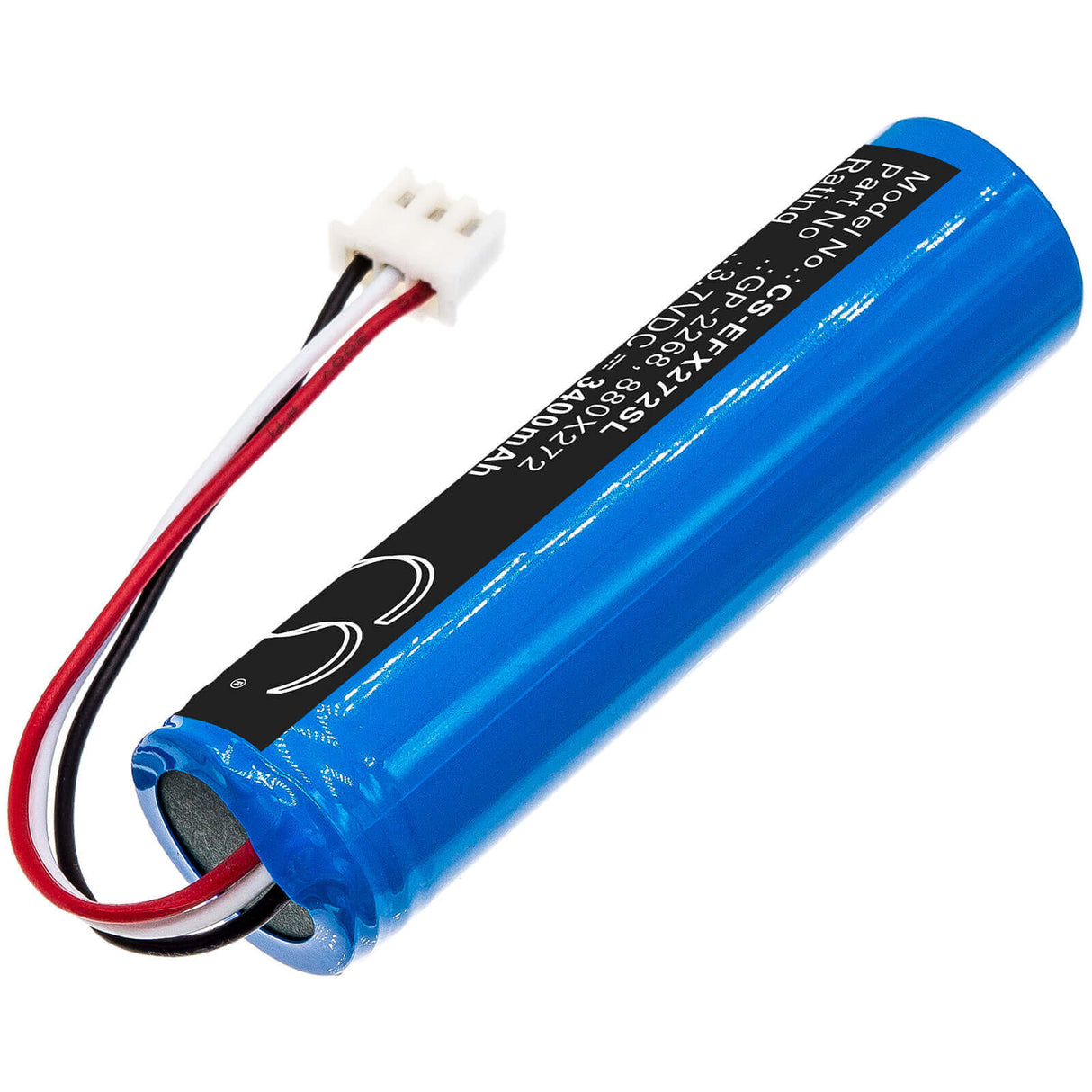 3.7V, Li-ion, 3400mAh, Equipment battery fits Exfo, 01wq0037-09, EX1, 12.58Wh Equipment, Survey, Test Cameron Sino Technology Limited