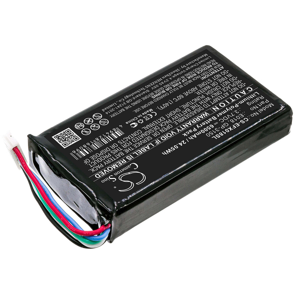 Equipment Battery for Exfo, Ox1, Ox1 Optical Explorer, Ox1 Optical Fiber Multimeter 3.7v, 6500mah - 24.05wh Equipment, Survey, Test Cameron Sino Technology Limited