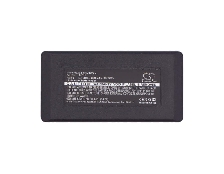 Remote Crane Battery For Falard, Rc 012, Rc12, Rc12r, 7.4v, 2600mah - 19.24wh Crane Remote Control Cameron Sino Technology Limited
