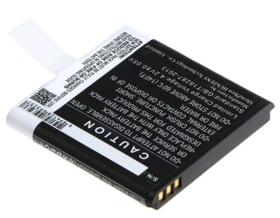 3,7V, Li-ion, 1800mAh, batterie GPS compatible avec Falk, 1674830000, Ibex 25, Ibex 25 Touring, 6,66Wh GPS, Navigator Cameron Sino Technology Limited