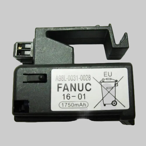 Battery For Fanuc A98l-0031-0028, A02b-0323-k102 Single Cell 3v In Cartridge 3v, 1750 Mah - 5.25wh Robotics Battery BB Generic
