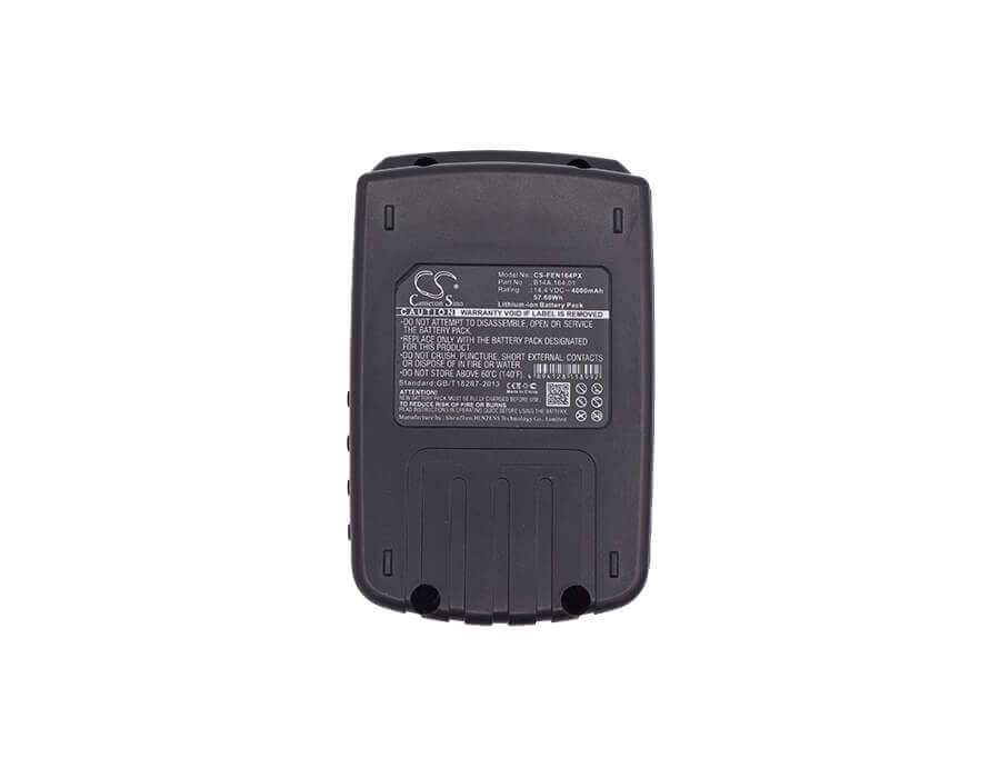 14,4 V, Li-ion, 4000 mAh, batterie pour outils électriques compatible avec Fein, 92604164020, Ablk 1.3, Ablk 1.3 Cse, 57,6 Wh Outils électriques Cameron Sino Technology Limited (Suspendu)