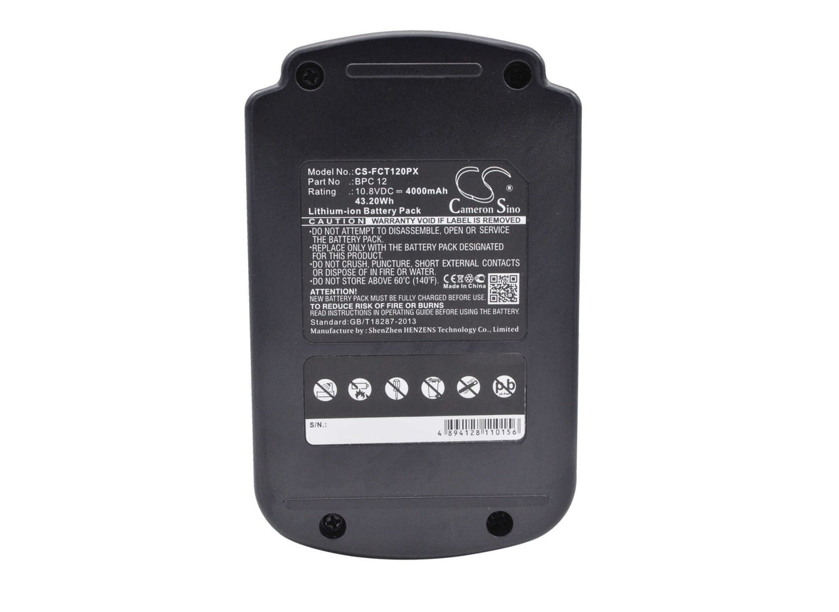 Battery For Festool C 12 Li, T 12+3, 10.8v, 4000mah - 43.20wh Power Tools Cameron Sino Technology Limited (Suspended)