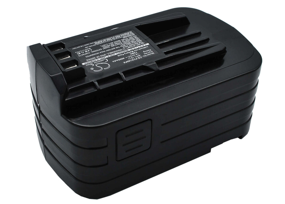 18.0V, Li-ion, 4000mAh, Power Tools battery fits Festool, 498343, C15, Psc/psbc 400/420, 72Wh Power Tools Cameron Sino Technology Limited (Power Tools)