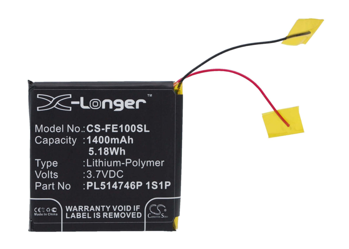 Amplifier Battery For Fiio E10, E10k, E11k 3.7v, 1400mah - 5.18wh Amplifier Cameron Sino Technology Limited