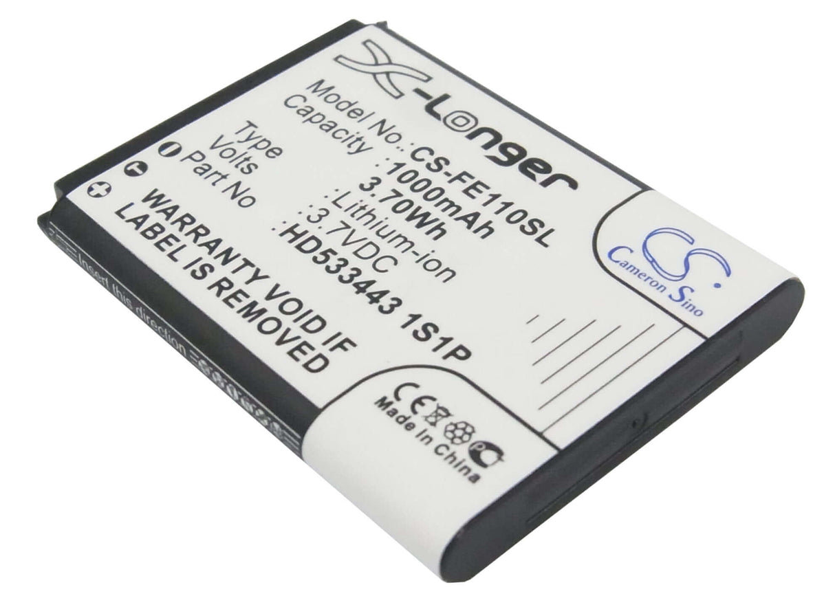 Amplifier Li-ion Battery For Fiio E11 3.7v, 1000mah - 3.70wh Amplifier Cameron Sino Technology Limited