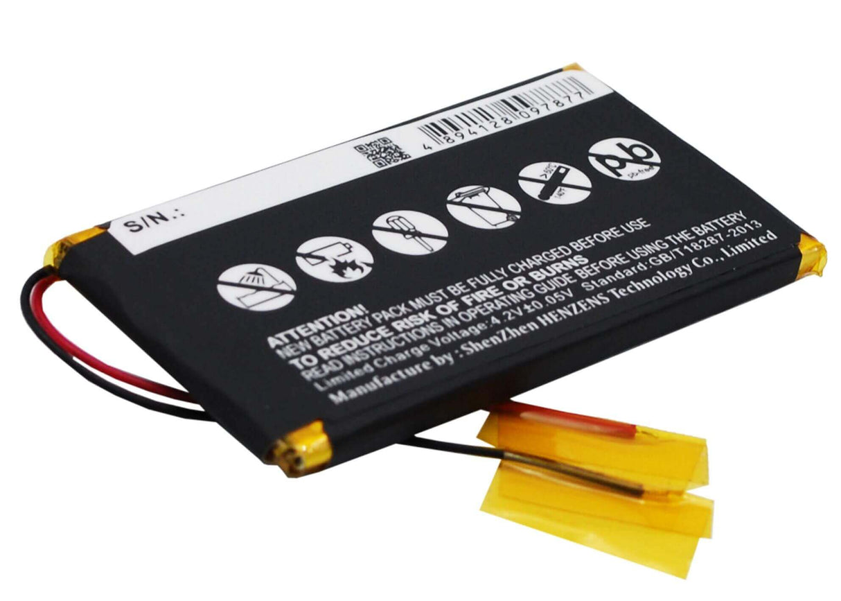 Li-Polymer, Amplifier Battery For Fiio Eo7k 3.7v, 1300mah - 4.81wh Amplifier Cameron Sino Technology Limited