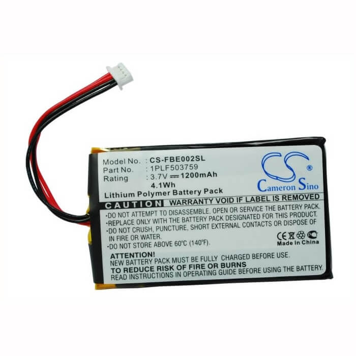 3.7V, Li-Polymer, 1200mAh, SmartPhone battery fits Fitage, 1plf503759, Big Easy 2, 4.44Wh Mobile, SmartPhone Cameron Sino Technology Limited (Suspended)