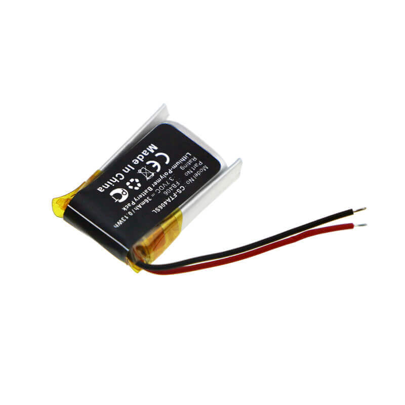 3.7V, Li-Polymer, 36mAh, Smartwatch battery fits Fitbit, Fb406, Alta, 0.13Wh Smartwatch Cameron Sino Technology Limited