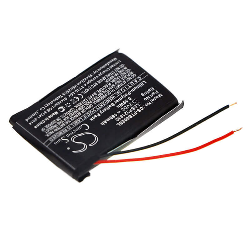 3.7V, Li-Polymer, 160mAh, Smartwatch battery fits Fitbit, Lssp321830, Blaze, Fb502, 0.59Wh Smartwatch Cameron Sino Technology Limited