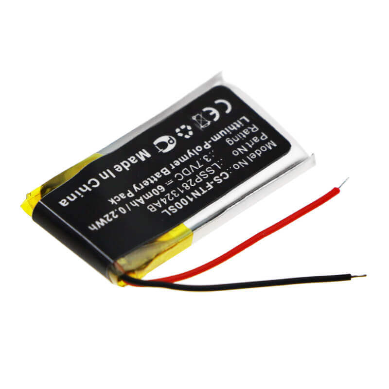 3.7V, Li-Polymer, 60mAh, Smartwatch battery fits Fitbit, Lssp281324ab, One, 0.22Wh Smartwatch Cameron Sino Technology Limited