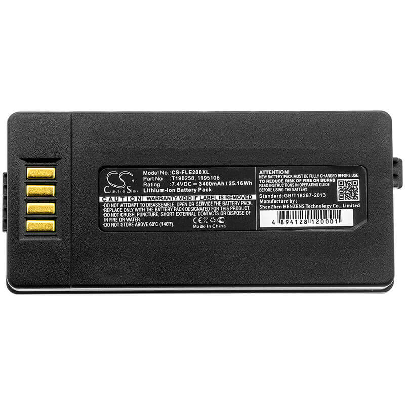 Batterie de caméra thermique pour Flir, B2, E2, E25, E30, E40, 7.4v, 3400mah - 25.16wh Caméra thermique Cameron Sino Technology Limited