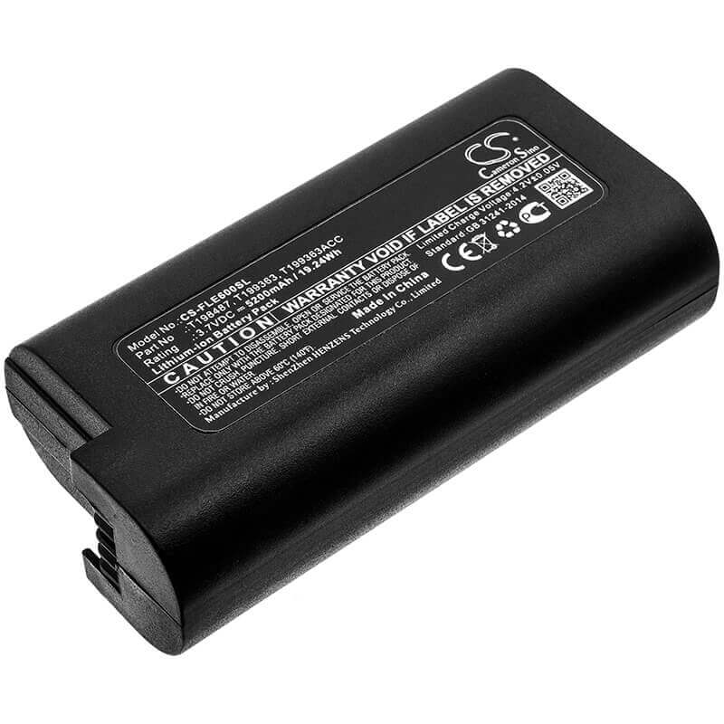 3.7V, Li-ion, 5200mAh, Thermal Camera battery fits Flir, T197752, E33, E40, 19.24Wh Thermal Camera Cameron Sino Technology Limited