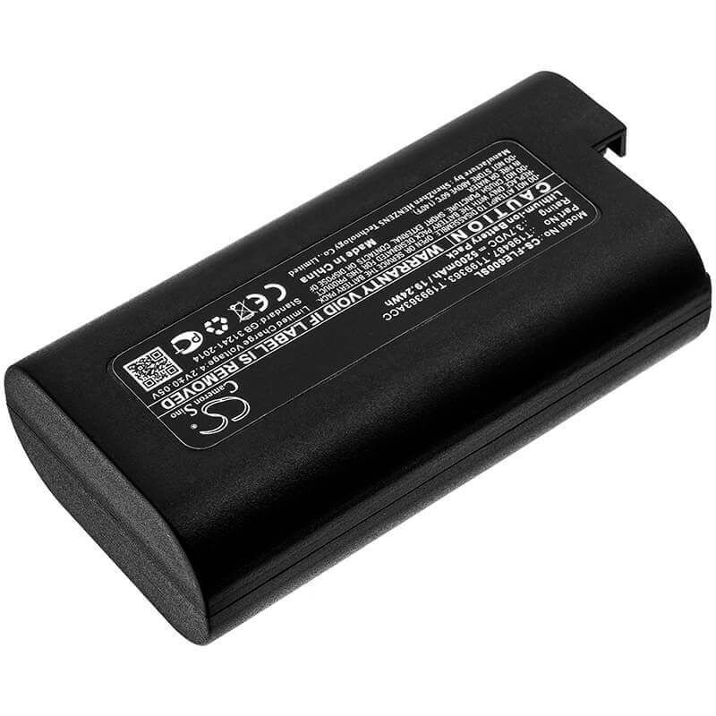 3.7V, Li-ion, 5200mAh, Thermal Camera battery fits Flir, T197752, E33, E40, 19.24Wh Thermal Camera Cameron Sino Technology Limited