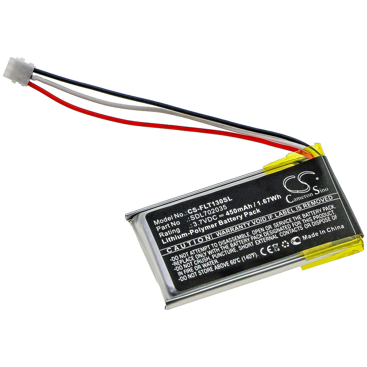 Batterie pour Flir, One Pro 3.7v, 450mah - 1.67wh Caméra thermique Cameron Sino Technology Limited