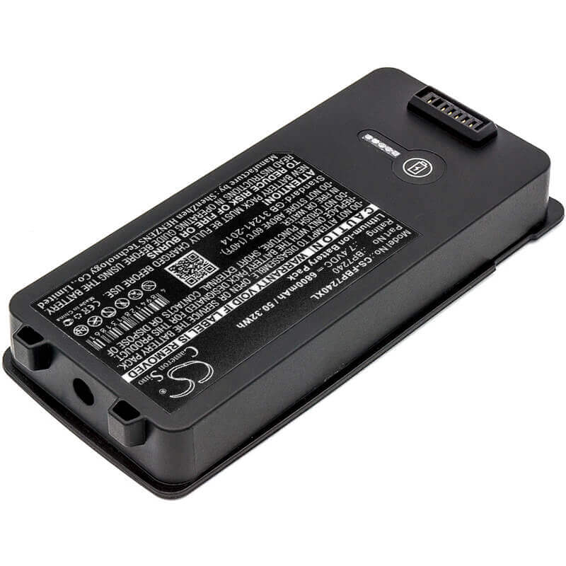 7.4V, Li-ion, 6800mAh, Equipment battery fits Fluke, Bp7240, 753, 754, 50.32Wh Equipment, Survey, Test Cameron Sino Technology Limited