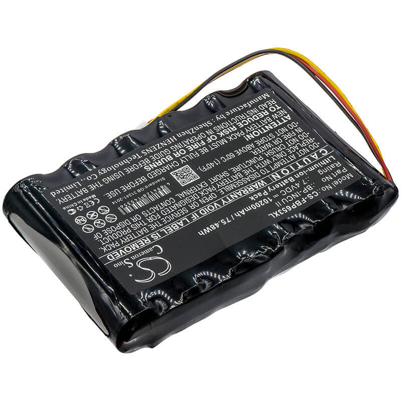 7.4V, Li-ion, 10200mAh, Equipment battery fits Fluke, Bp-incu Ii, Biomedical INCU II Incubator, Radiant Warmer Analyzer, 75.48Wh Equipment, Survey, Test Cameron Sino Technology Limited