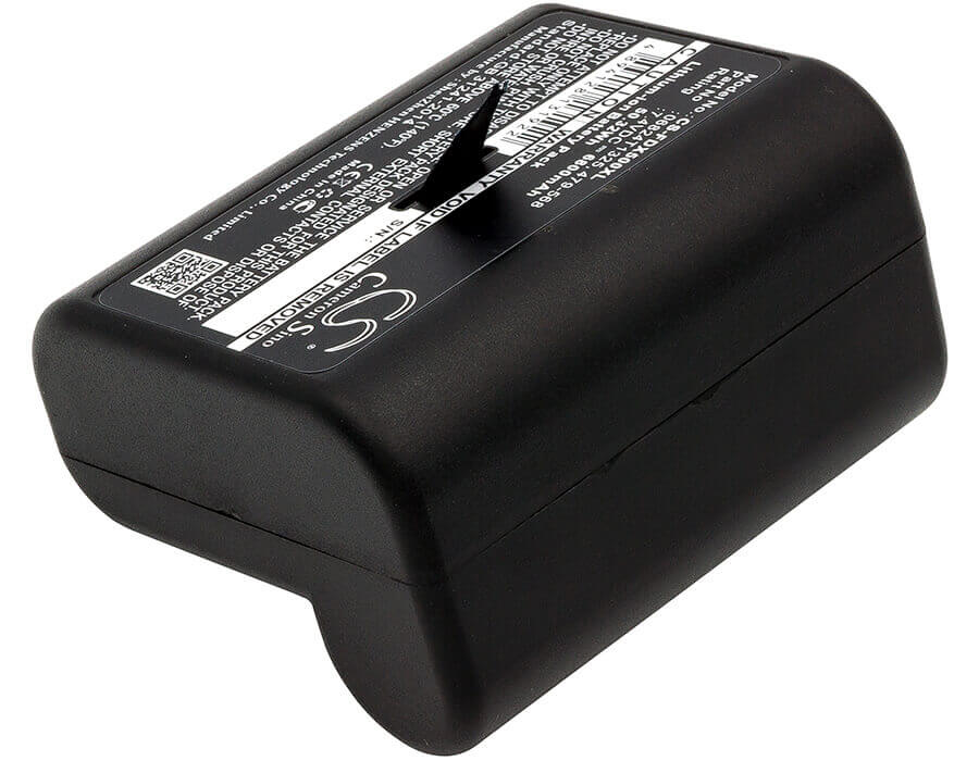 7.4V, Li-ion, 6800mAh, Equipment battery fits Netscout, Fluke, 06824t1325, DSX Versiv, Dsx-5000 Cableanalyzer, 50.32Wh Equipment, Survey, Test Cameron Sino Technology Limited