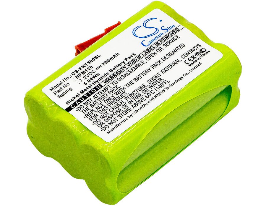 7.2V, Ni-MH, 700mAh, Equipment battery fits Fluke, Nfm120, FiberInspector Mini, Ft500, 5.04Wh Equipment, Survey, Test Cameron Sino Technology Limited