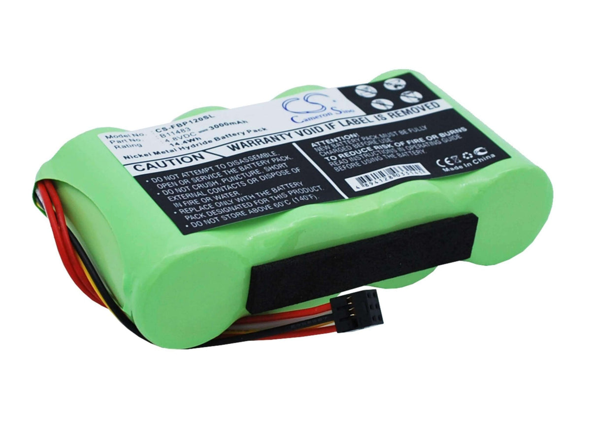 Equipment Battery for Fluke Scopemeter 120, Fluke 43 Power Quality Analyzers, Fluke 43b Power Quality Analyzers 4.8v, 3000mah - 14.40wh Equipment, Survey, Test Cameron Sino Technology Limited